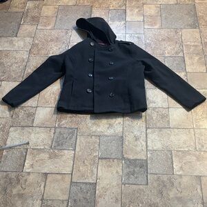 SO Pea Coat with hood.